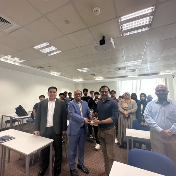 ACFI Society at DMU Dubai organised a compelling guest lecture on "Islamic Investment in UAE" featuring industry expert Pankaj Gupta, Founder & Co-CEO of Gulf Islamic Investments, Dubai, UAE.
